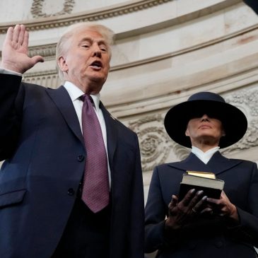 Trump didn’t swear on a Bible. Does it matter?