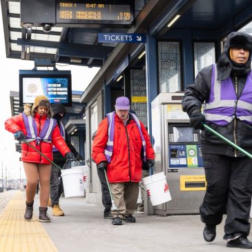 Listening House program that hires homeless, low-income workers to clean downtown streets expands