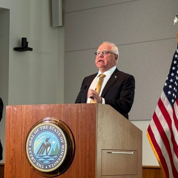 Gov. Tim Walz recommends changes to Minnesota sales tax, cuts for disability services in upcoming budget