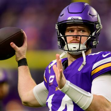 Who will be the next starting quarterback for the Vikings? They are keeping their options open.