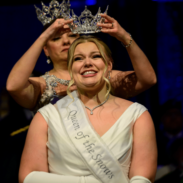 As Queen of the Snows, Tessa Westlund joins the Winter Carnival she grew up loving