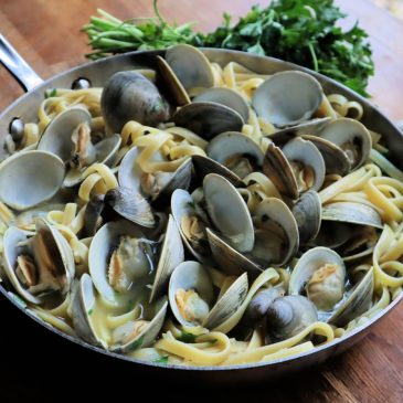 Shoreview author’s pasta and clams recipe offers a taste of France