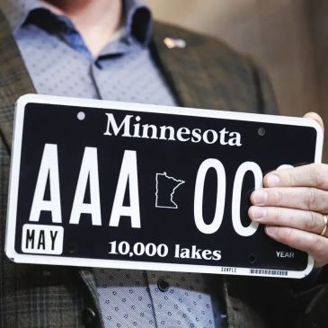 Sales of Minnesota blackout license plates exceed 250,000 in first year