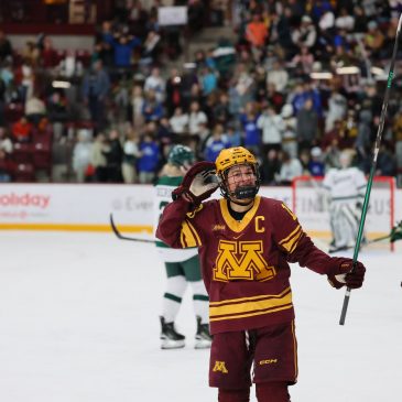 Gophers women top Bemidji State on pair of Murphy goals