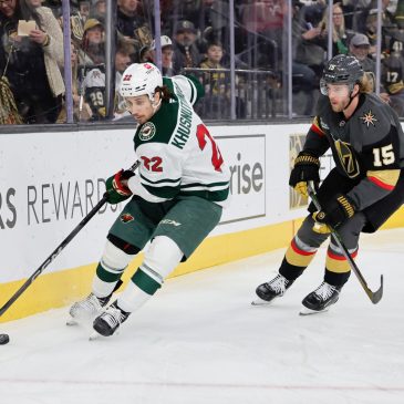 Knights’ desert storm erases Wild’s early lead in rare road loss