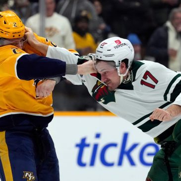 Another early lead fades in Nashville as Wild lose third in a row