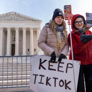 Supreme Court upholds law banning TikTok if it’s not sold by its Chinese parent company