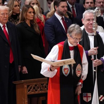 Episcopal bishop says she’ll continue to pray for Trump, who lashed out at her over viral sermon