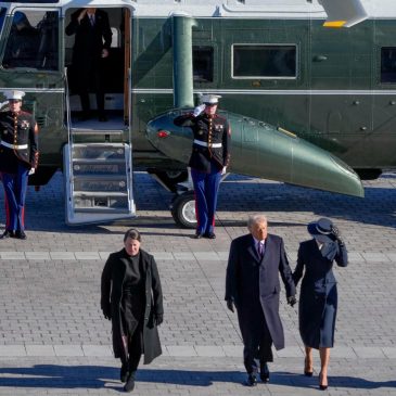 Symbol of unity? Inauguration news coverage illustrates differences that pull country apart