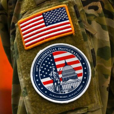 Guard troops will wear a special patch at Trump’s inauguration to make it clear they aren’t police