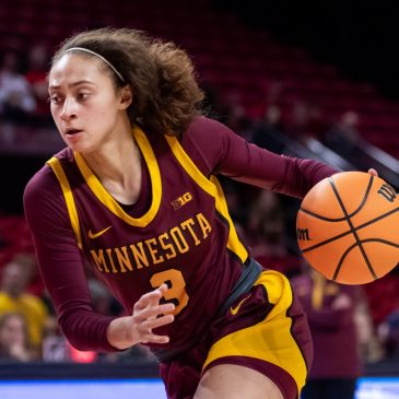 Women’s basketball: No. 8 Terrapins hold off late rally from No. 24 Gophers