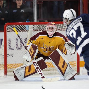 Big Ten title available as Gophers’ Liam Souliere returns to Penn State