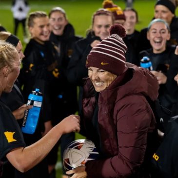 Gophers soccer coach Erin Chastain signs contract extension