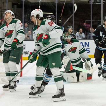 No help in sight for Wild, as Utah jumps them early