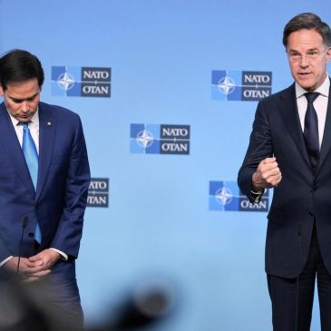 Rubio tries to reassure wary allies of US commitment to NATO as Trump sends mixed signals