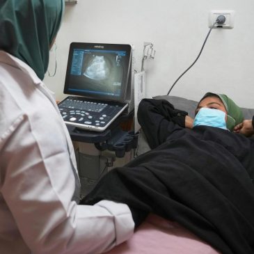 A pregnant woman in Gaza’s ruins fears for her baby under Israel’s blockade