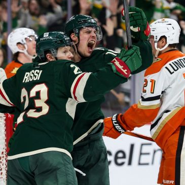 Wild rely on Joel Eriksson Ek’s intensity. ‘I wouldn’t call him nice’