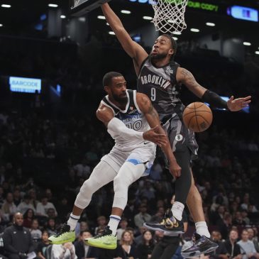 Timberwolves down Brooklyn for fourth straight win