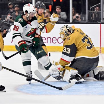 Vegas delivers gut punch as Knights push Wild to brink of elimination