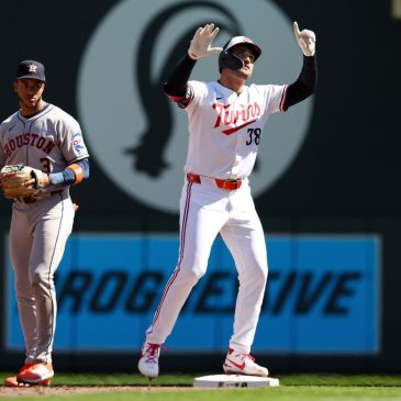 Jose Miranda powers Twins past Astros