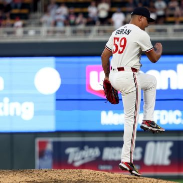 Twins closer Jhoan Duran feeling younger, throwing as well as ever