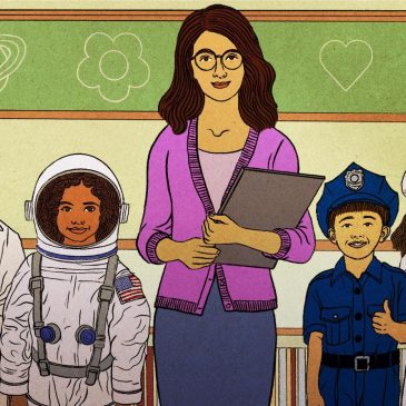 Astronaut one day, artist the next: How to help children explore the world of careers