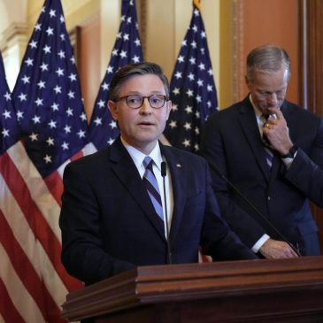 GOP centrists revolt against steep cuts to Medicaid and other programs in Trump’s tax breaks bill