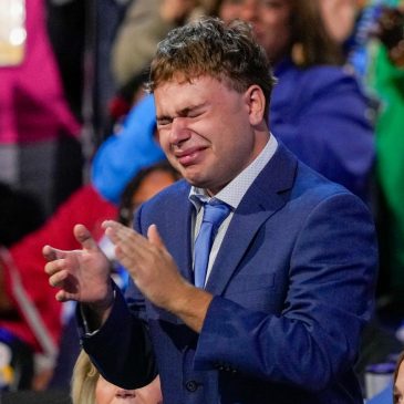 Gus Walz speaks for the first time about his viral DNC moment: ‘I was just being emotional’