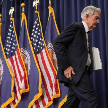 Trump meets with the Federal Reserve chairman he has repeatedly scorned