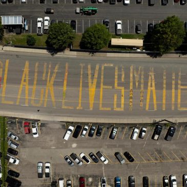 Black Lives Matter street murals stand as an enduring reminder of protests against racism
