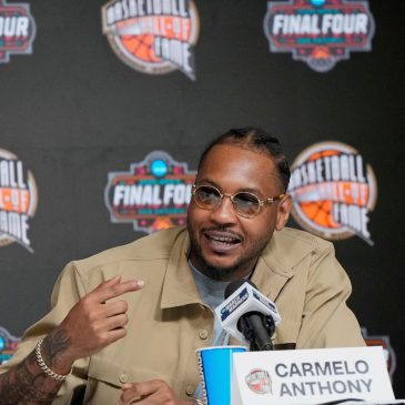 Carmelo Anthony joining NBC Sports as studio analyst for its NBA coverage
