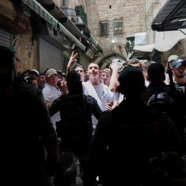 Chanting ‘Death to Arabs,’ Israeli nationalists gather for annual march in Jerusalem