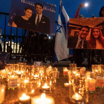 Suspect in shooting of Israeli Embassy staffers railed against Gaza war in online posts