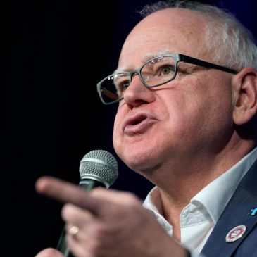 Walz calls Trump a ‘tyrant’ who is trampling Americans’ rights and violating the rule of law