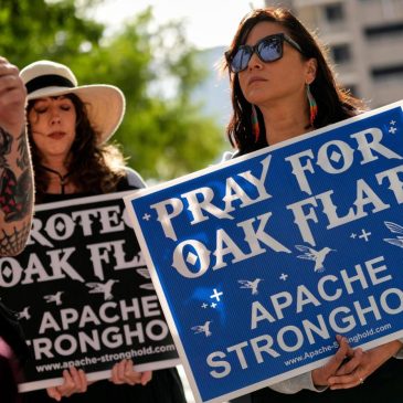 The Supreme Court rejects a plea to block a copper mine on land in Arizona that’s sacred to Apaches