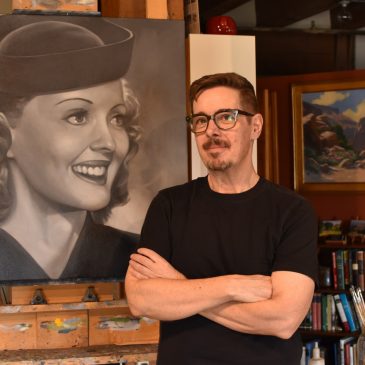 Made in St. Paul: Portraits of Old Hollywood by oil painter Richard Abraham