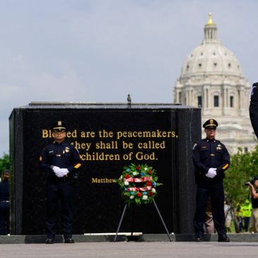 MN memorial for fallen officers includes 2 killed nearly 100 years ago