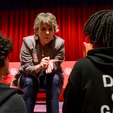Highland Park High students, MN Supreme Court justices hear arguments