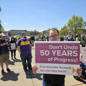 Minnesotans, lawmakers in St. Paul protest federal cuts to disability funding