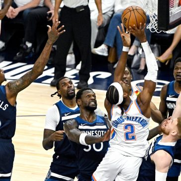 OKC fend off Wolves 128-126 to take lead in Western Conference finals