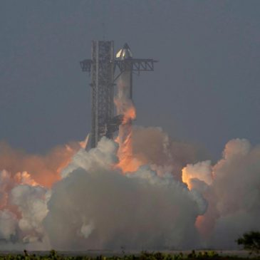 SpaceX launches another Starship rocket after back-to-back explosions, but it tumbles out of control