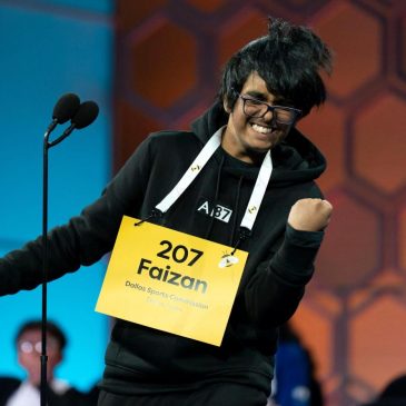 National Spelling Bee runners-up rarely go on to win. But Faizan Zaki hopes to defy the odds