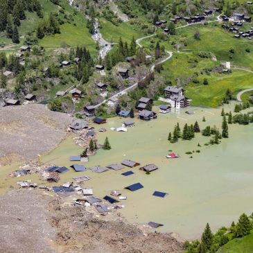Swiss glacier collapse renews focus on risks of climate change as glaciers retreat around the world