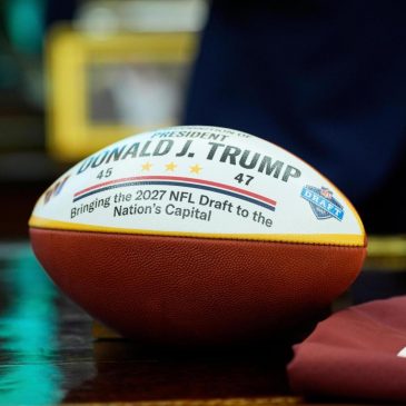 Washington to host the 2027 NFL draft on the National Mall, President Donald Trump says