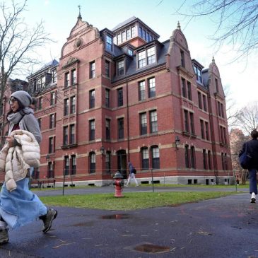 Most Americans disapprove of Trump’s treatment of colleges, a new poll finds