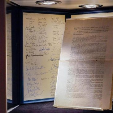 Ken Griffin will loan his copies of the Constitution and Bill of Rights so the public can see them