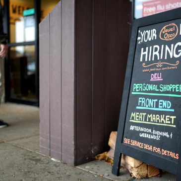 US filings for jobless aid, a proxy for layoffs, inch down modestly last week as uncertainty lingers
