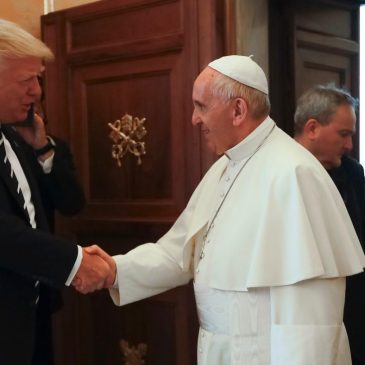 Trump draws criticism with AI image of himself as the pope ahead of the papal conclave