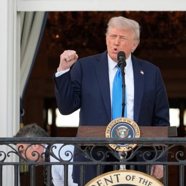 Trump announces travel ban affecting a dozen countries set to go into effect Monday