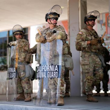 President Donald Trump pushes ahead with his maximalist immigration campaign in face of LA protests